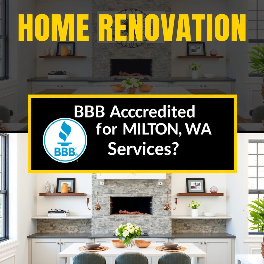 Is HOME Renovation BBB Accredited for Milton WA Services?